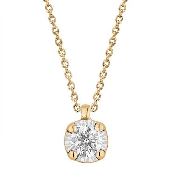 Collana Bliss Donna in Oro giallo Diamante 0.05 Ct 20114079 - 20114079